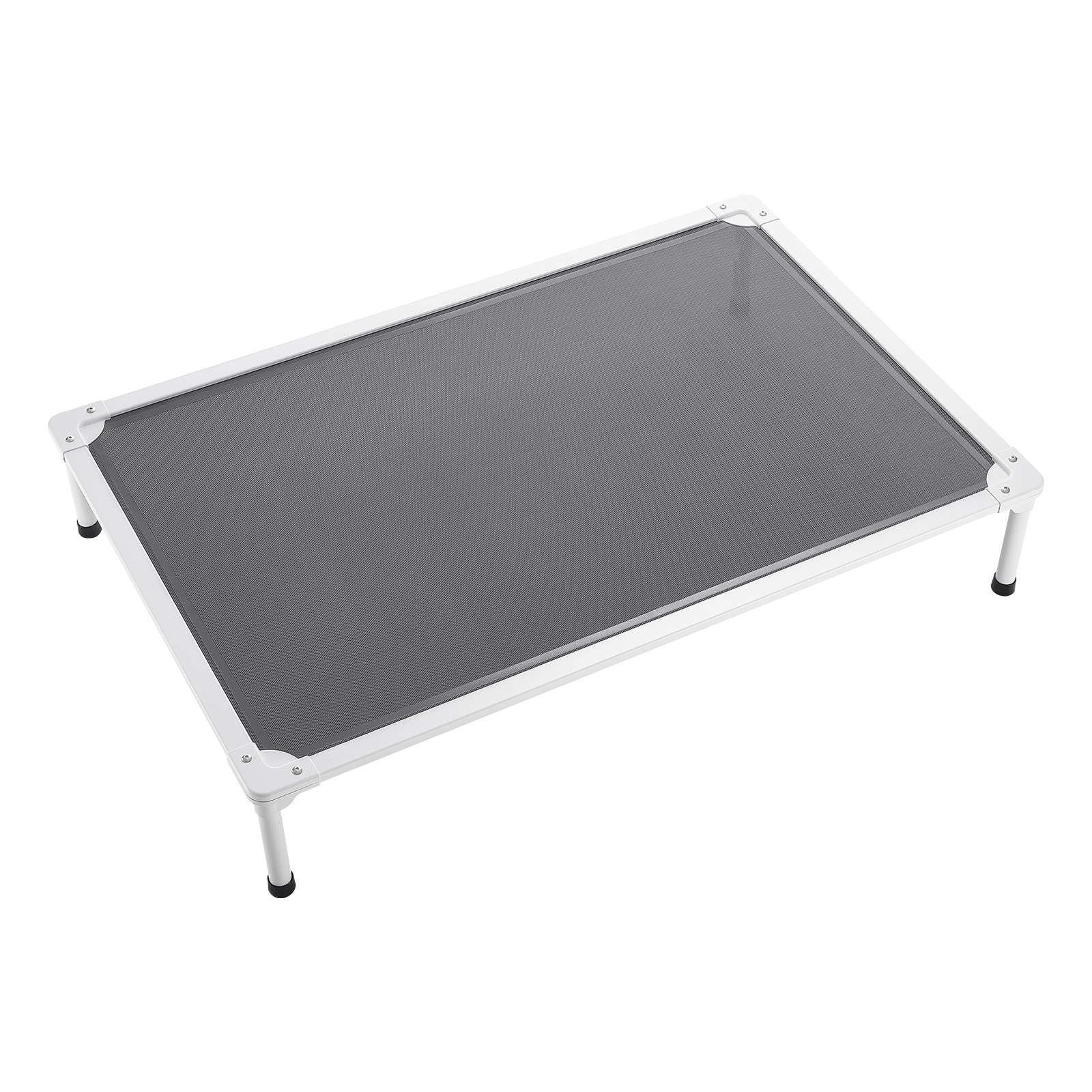 Elevated Dog Bed For Large Dogs Portable Raised Pet Cot With Mesh_voghion.com